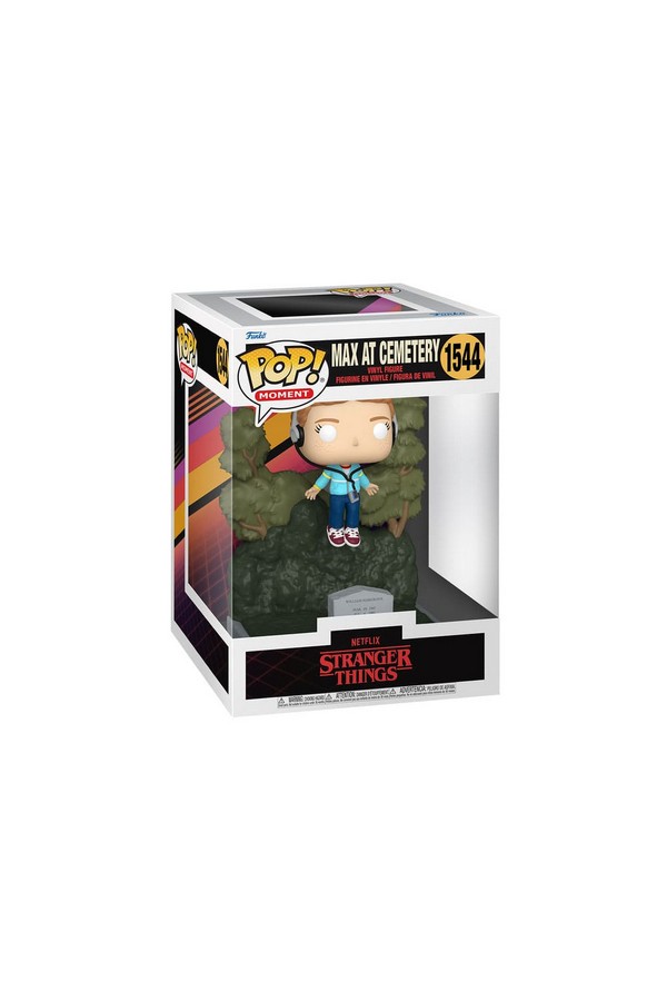 Stranger Things POP Moments Deluxe Vinyl Figures Max at Cemetery 9 cm